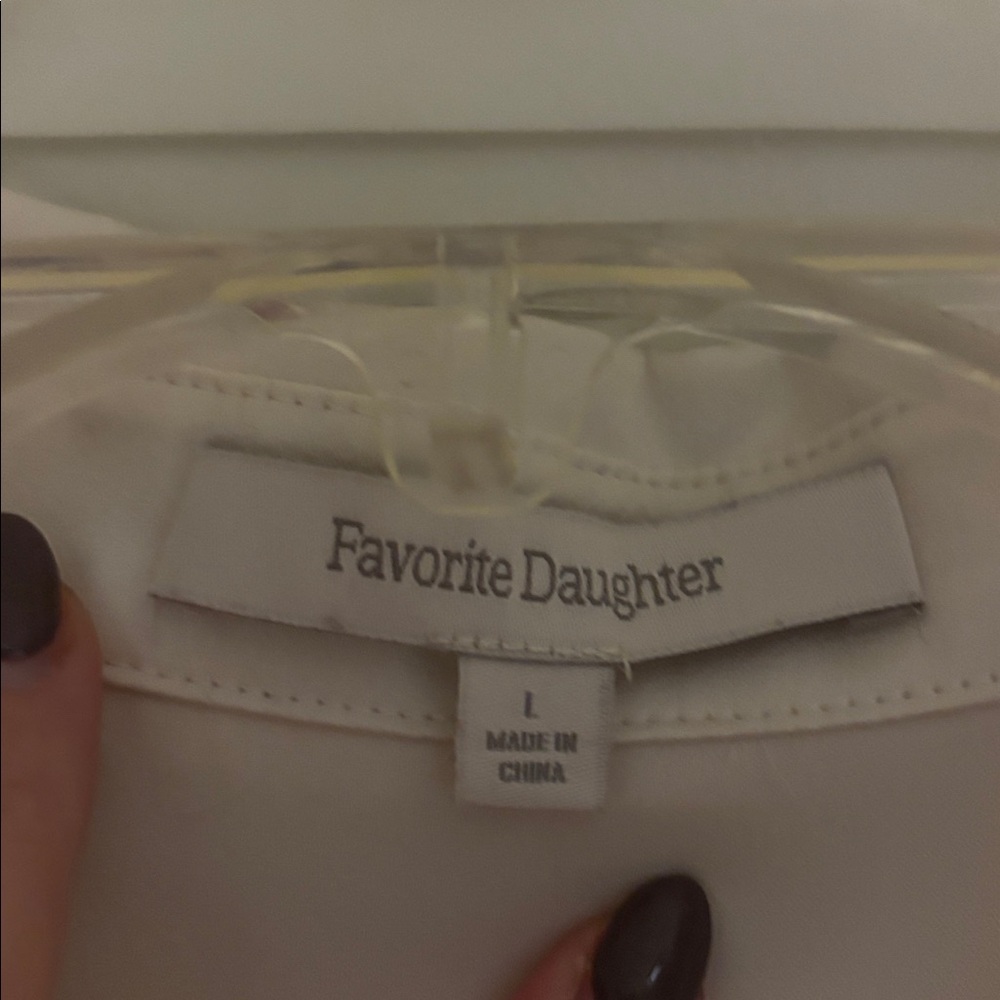 Favorite Daughter Take Me Seriously Long Dress-IVORY-Large - Picture 6 of 10